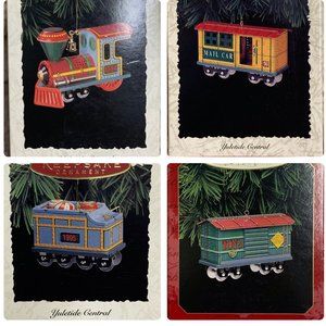 NIB 1994-1998 Hallmark Keepsake Ornaments Yuletide Central Series